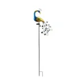 thumbnail image 3 of Luces solares decorativas para exteriores, estacas solares para jardín de pavo real, luces decorativas de metal para exteriores, luces decorativas LED impermeables para caminos, patios y pai, 3 of 4