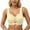Beige, variant on Thermal Soft Wireless Bra with Thin Cup Lift Push Up Shapewear Side Support for Comfortable Seamless Wear