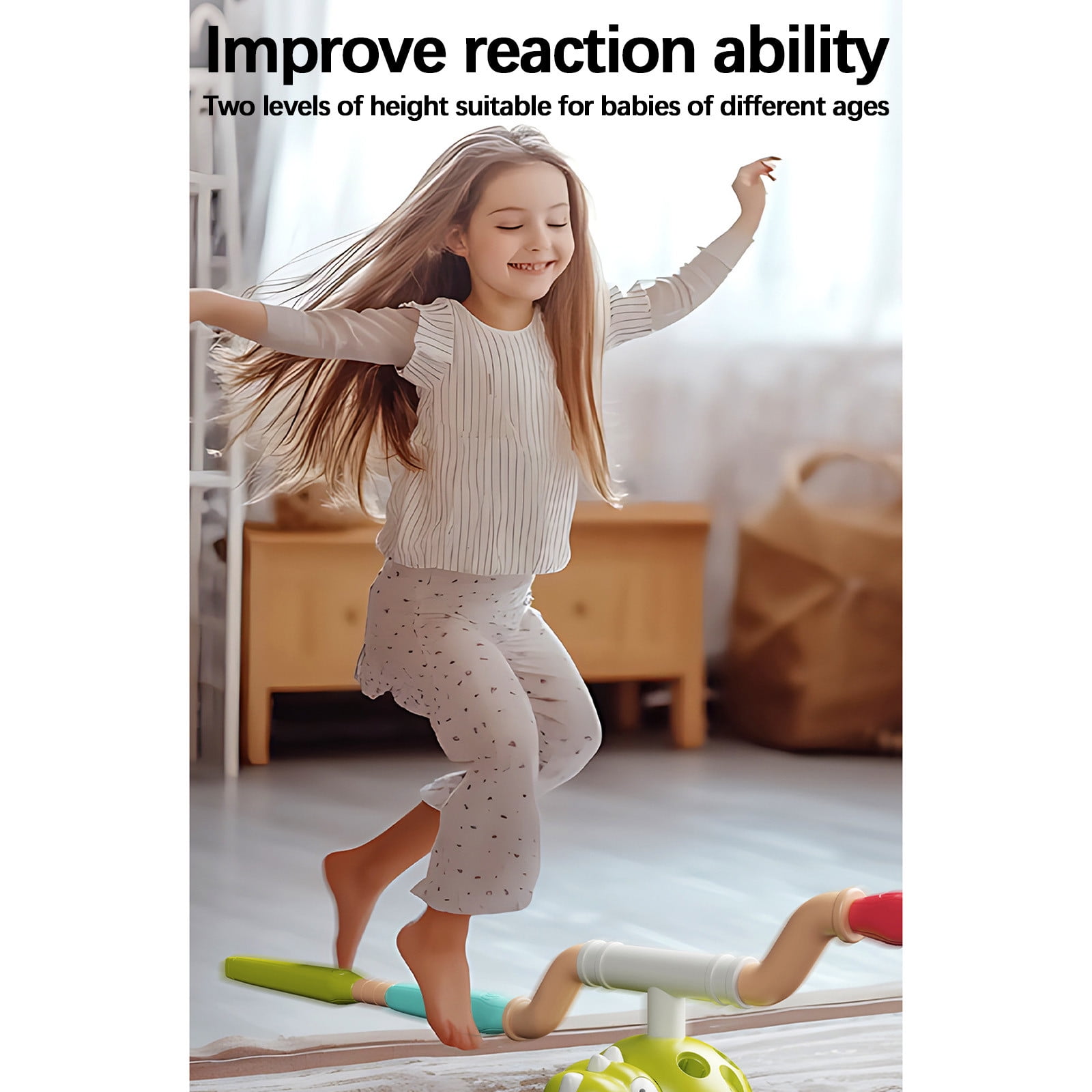 Merry Christmas - Dragon Sportss Children Skyrockets Children's Garden Sense Training Toys Parent-child Interactive Ring Tool Jumps Rope