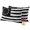 Black, White, variant on 2 Pack Outdoor Waterproof Throw Pillows,Retro USA Flag Independence Day Decorative Square Pillow Case Patio Pillows for Chair Couch Sofa 16x16in