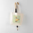 thumbnail image 5 of CafePress - Running Girl - Unisex Canvas Tote Bag, Beige, 1-Piece, 5 of 7