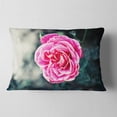 thumbnail image 2 of Designart Red Rose in Vintage Style - Floral Throw Pillow - 12x20, 2 of 5