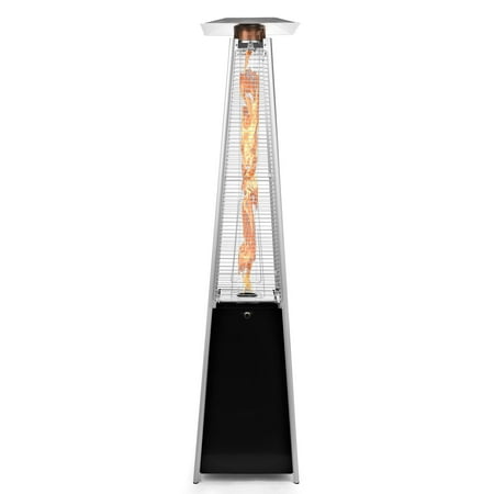 Thermo Tiki Outdoor Propane Patio Heater - Commercial LP Gas Porch & Deck (Best Outdoor Heater For Screened Porch)