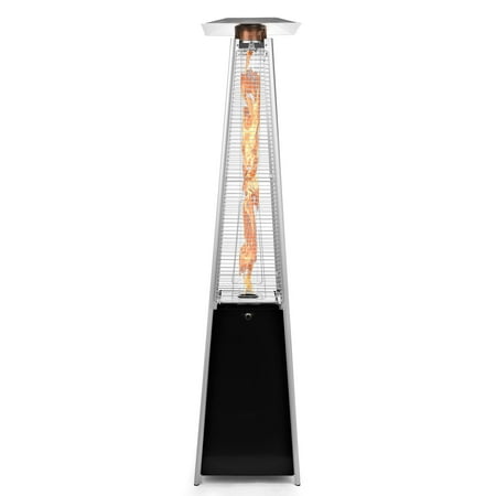 Gas Tiki Heater - Thermo Tiki Outdoor Propane Patio Heater - Commercial LP Gas Porch & Deck Heater