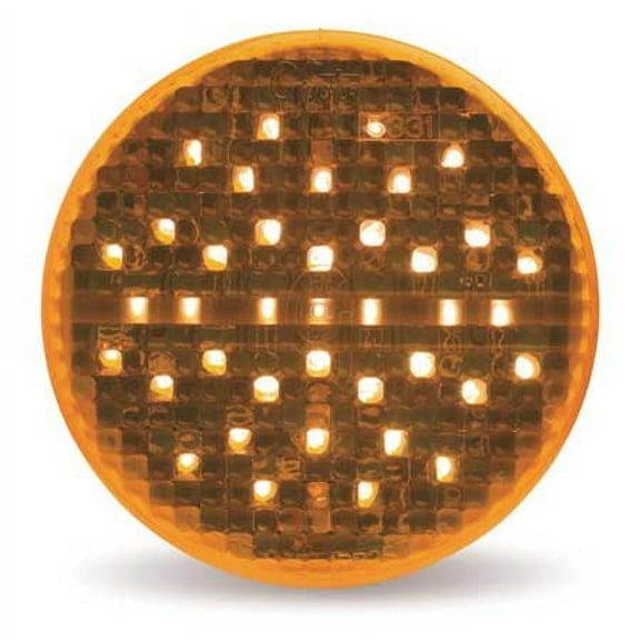 GROTE G4003 Stop/Tail/Turn LED Lamp,Yellow