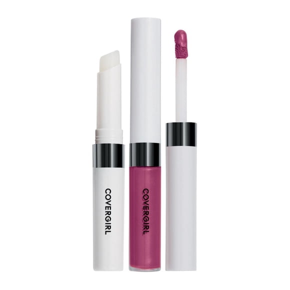 COVERGIRL Laque à lèvres Outlast All-Day, couvrance longue durée, système en deux étapes, formule hydratante, résistant au transfert, 100% Sans Cruauté