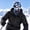 #300-03, variant on Warop Men's Wolf Print Cycling Face Mask, Stretch Cotton Balaclava Hood with Eye Hole, Funny Animal Headwear for Cold Outdoor Ride