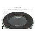 thumbnail image 6 of JumpSport 370 Home Gym 39" Heavy Duty Fitness Trampoline with 4-In-1 DVD, 6 of 12