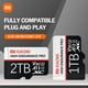 thumbnail image 2 of Xiaomi-tarjeta de memoria Micro TF/SD Clase 10 A1, 1TB, 2TB, 128GB, cámara de alta velocidad, Flash, 512GB, 256GB, 64GB, 32GB qym unisex, 2 of 2