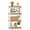 Natural, variant on Costway 1 PCS 4 Tier Bookshelf Wooden Bookcase with Dual Anti-Tipping Kits Open Shelving Unit Natural