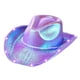 thumbnail image 2 of Fiudx Sombrero de Vaquero Colorido, Accesorio de Fiesta con Luz Led, Diseño de Lentejuelas Brillantes, Ajuste Suave y Cómodo, Ideal para Festivales, Eventos de Halloween, Presentaciones En El Escenar, 2 of 6