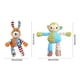 thumbnail image 5 of Juguete de peluche chirriante para perros, suave peluche de zorro y elefante, para mantener a los perros ocupados, ideal para masticadores agresivos, perros pequeños y medianos., 5 of 8