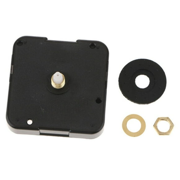 MYG Mécanisme de Mouvement d'Horloge à Quartz Horloge Murale Silencieuse Kits de Réparation DIY Remplacement, 2.172.170.59 Pouces (Arbre de 0.58 Po, Filetage de 0.24 Po)