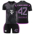 thumbnail image 1 of 2324 Camiseta de fútbol visitante del Bayern No. 9 Kane 10 Sane 25 Muller 3 Jin Minzai camiseta para niños y adultos transfronterizos42 sin calcetines, 1 of 1