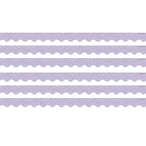 Teacher Created Resources Composition Purple Scalloped Border Trim, 35 Feet Per Pack, 6 Packs