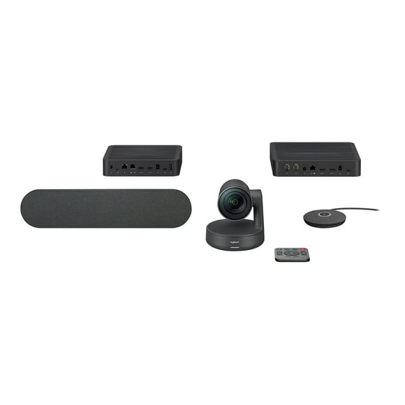 Logitech Trousse de Vidéoconférence Rally, Noir
