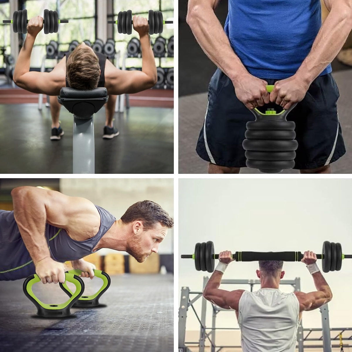Danolapsi 66/88LbS Dumbbell Sets Adjustable Weights, Free Weights Dumbbells Set for Home Gym