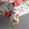 thumbnail image 3 of Pioneer Flower Floral Print Pattern Rectangle Tablecloth 60"x84",Waterproof Polyester Rectangle Table Cloth, Wipeable Spillproof Polyester Tablecloth for Dining, Camping, Indoor and Outdoor, 3 of 5