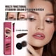 thumbnail image 2 of Pinceles multifuncionales para maquillaje de cejas Pinceles multiusos para rayitas Herramientas de maquillaje, 2 of 9