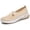 E-Beige, variant on 2025 Women's casual shoes Summer Women Sports Casual Dress Shoes for Women for Work Shoes Flat Bottom Non Casual Slip on Shoes for Women Slip Mesh Hollow Upper Breathable Soft Slip on