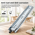 28 inch With Lock Heavy Duty Locking Drawer Slides, 115 Lb Capacity ...