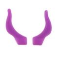 thumbnail image 4 of 10 pares de soporte antideslizante de silicona para anteojos s para niños y adultos Púrpura shamjiam Gafas Gancho de agarre deportivo, 4 of 6