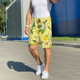 thumbnail image 6 of Fuzoiu Lemon Print Pajama Shorts for Men, Men's Pajama Bottoms,Mens Lounge Sleepwear,Pajama Pants with Pocket-4X-Large, 6 of 6