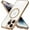 Gold, variant on iPhone 14 Plus Clear Magnetic Case Compatible with Magsafe, [Yellow Resistant] Soft Tpu Cover Soft Silicone, Slim Thin fit Shockproof Protective Phone Case for iPhone 14 Plus 6.7 inch , Blue