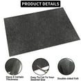 thumbnail image 4 of pitrice Garage Floor Mat Durable Car Repair Mat Reusable Shearable Washable Felt, 4 of 9