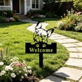 thumbnail image 6 of SPOORYYO Outdoor Metal Garden Stake Decor, Yard Stake Ornament for Courtyard Decoration and Landscaping, 6 of 6