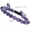 Amethyst, variant on Men Women Adjustable Hand Braided Natural Stone Healing Beads Bracelet-Bronzite