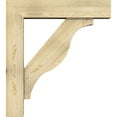 thumbnail image 3 of Ekena Millwork 8"W x 36"D x 40"H Funston Block Rough Sawn Bracket w/ Offset Brace, Douglas Fir, 3 of 25