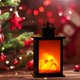 thumbnail image 3 of Chimenea con farol LED sin llama, fuego de leña parpadeante para decoración navideña m cuadrado, 3 of 8