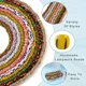thumbnail image 4 of Cuentas de vidrio con forma de sandía de 10 g y 4 mm, espaciadores, cuentas a rayas para hacer joyas, manualidades, costura hecha a mano, venta al por mayor, 4 of 5