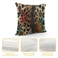 thumbnail image 4 of Print Pillow Cases Abstract Animal Wildlife Retro Throw Pillowcases Inch Cushion Cover Home Decor Linen Pillow for Sofa Bed, 4 of 5