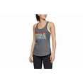 thumbnail image 2 of Under Armour Women's Freedom Usa Outdoor Tank Top, Pitch Gray,XS - US, 2 of 3