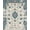 Blue Ivory Brown, Pattern 1, variant on ODIKA 8'x10' Washable Area Rug Livingroom Vintage Boho Ornate Center Motif Large Distressed for Living Room, Under Sectional, Family , Durable, Non-Slip