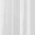 thumbnail image 6 of Mainstays Crushed Voile Single Door Curtain Panel, Semi-Sheer, White, 51" W x 72" L, 6 of 7