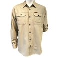 thumbnail image 2 of Field & Stream Original Outfitters Brushed Poplin Long Roll-Up Sleeves Shirt, 2 of 4