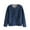 Blue Coat for Women, variant on jtjvou Women Fuzzy Fleece Jacket Pajama Tops V-Neck Button Down Sleepwear Long Sleeve Plush Warm Winter Coat with Pockets Beige M