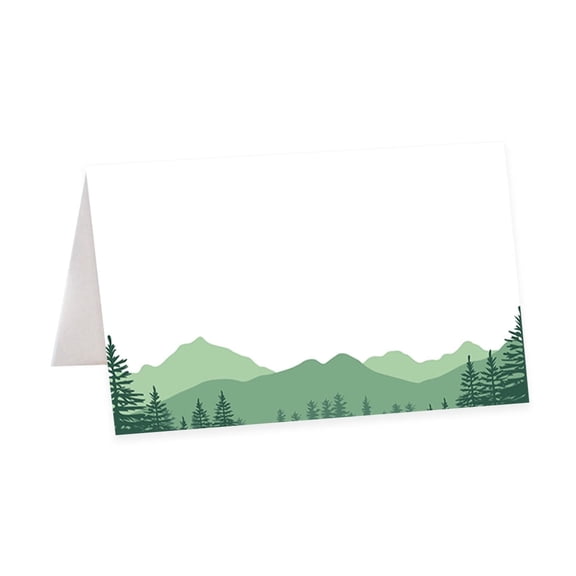 Koyal Wholesale Table Place Cards Woodland Forest Theme Wedding 56 Pack