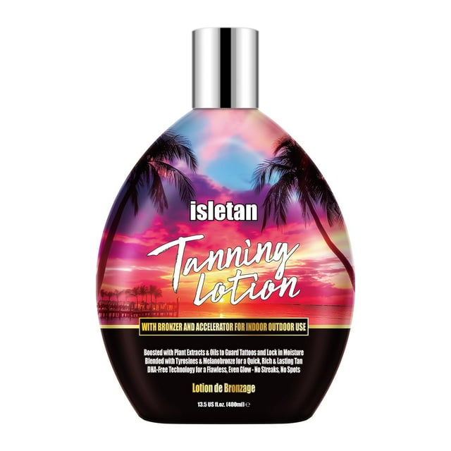 Loción bronceadora Isletan Vanilla Bronzing para camas de bronceado 400 ml