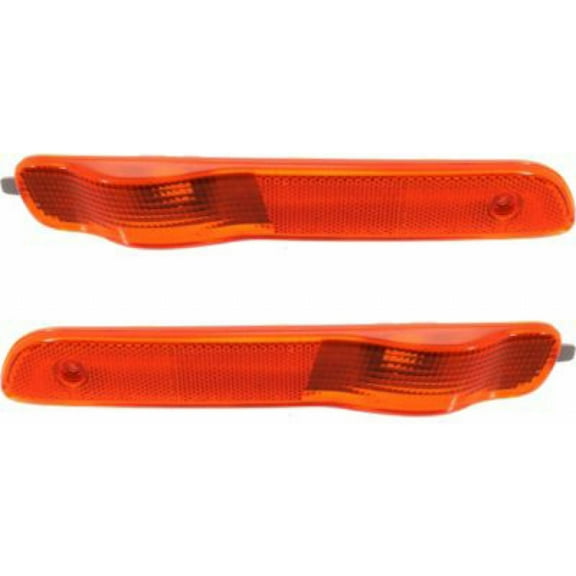 CarLights360: For 2000 2001 2002 Saturn SL1 Side Marker Light Assembly Driver and Passenger Side Pair | GM2550183 GM2551183 Vehicle Trim: Sedan | 21110857, 21110858