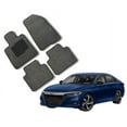 thumbnail image 2 of ecoMats Carpet Floor Mats for 2018 to 2024 Honda Accord with Heel Pad and Safety Locks - Front and Rear - Gray, 2 of 7
