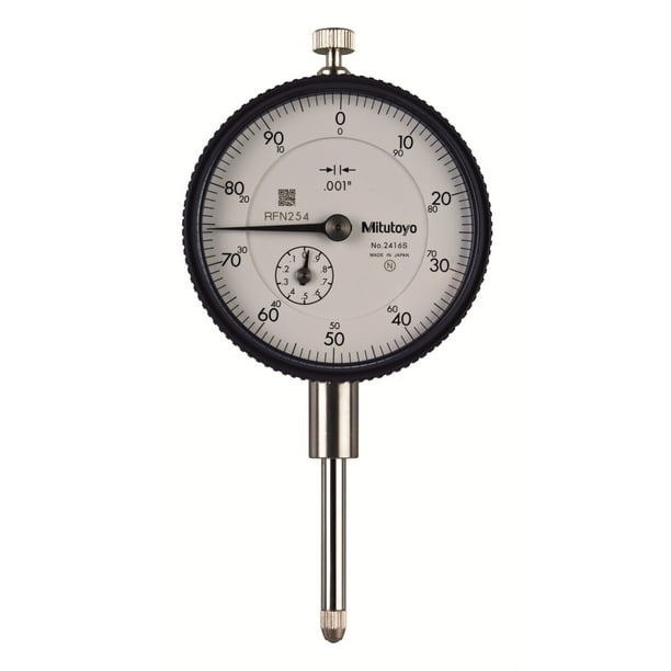 Dial Indicator, .001, 1 In, 3/8, LB