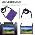 thumbnail image 4 of Allytech Silicone Case for Samsung Galaxy Tab A8 10.5" 2022[Model: SM-X200/X205/X207, Kidsproof Hand Strap Stand Adjustable Shoulder Strap Shockproof EVA Shell Case for Galaxy Tab A8 2022, Purple, 4 of 6