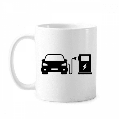 

Black Charing Energy Vehicles Protect Environment Mug Pottery Cerac Coffee Porcelain Cup Tableware