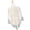 White, variant on All Matching Lace Shawl Wrap with Tassels Sheer Triangular Shoulder Wrap Covers Up Scarf for Women Formal Casual Occasion