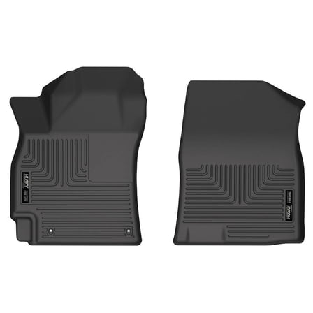 Husky Liners 15371 Weatherbeater Floor Mats Fit 2021-2025 Hyundai Elantra - Front - Black - 2 Pc