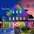 thumbnail image 2 of 65.6Ft Smart Rainbow Led Permanent Outdoor Garden Light Bluetooth App Control, 2 of 6